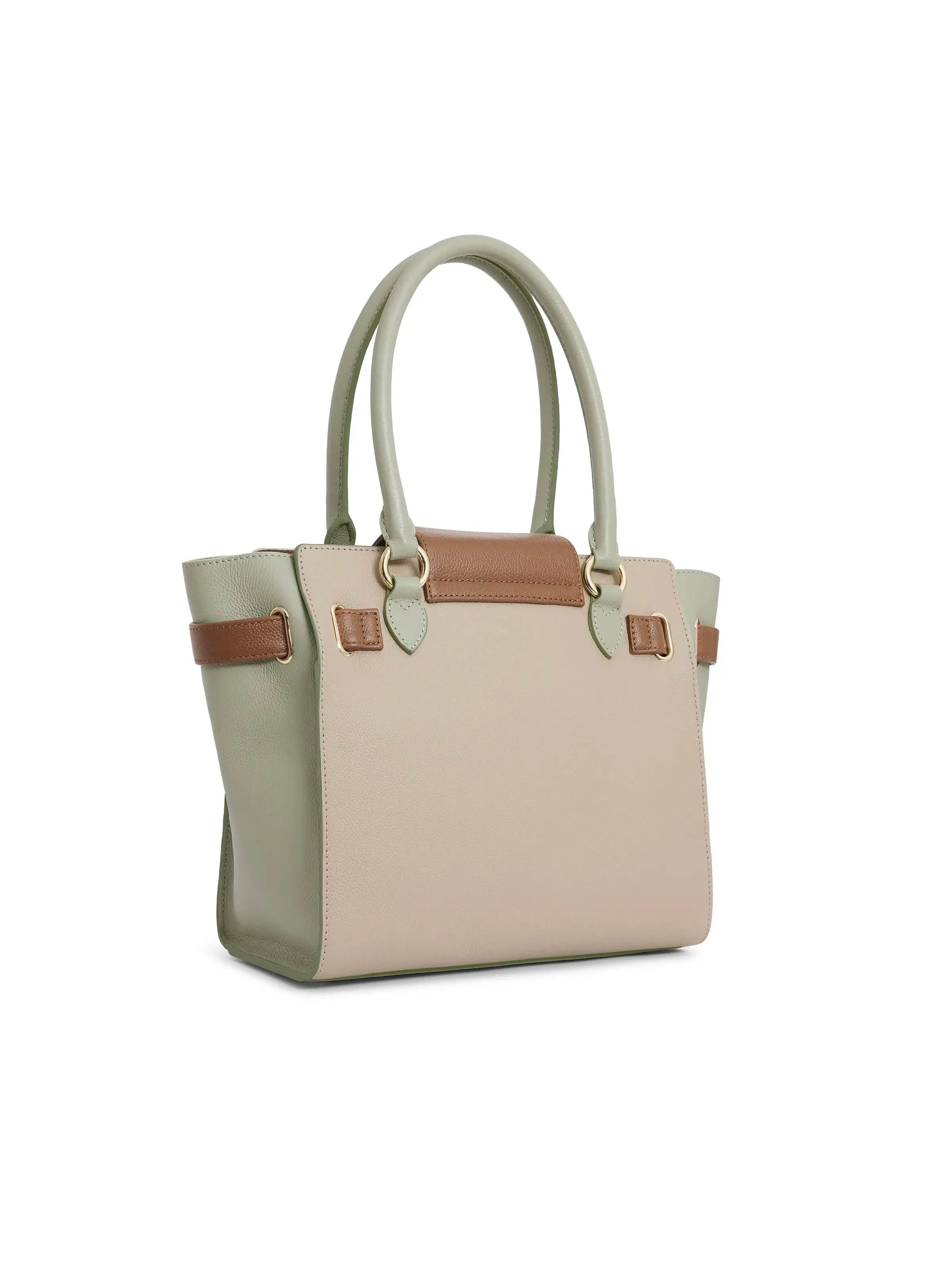 Windsor Tote - Mint Tri-Color
